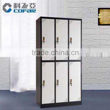 Steel Metal Material Storage 6 Door Steel Locker