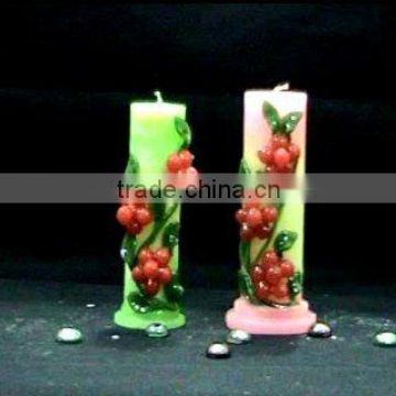 Decorative Floral Handmade Natural Candles