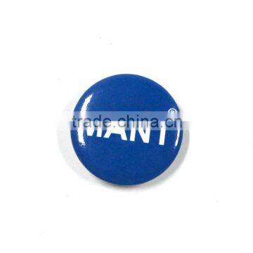 Hot star souvenir power custom curtain magnetic button badges hard magnet