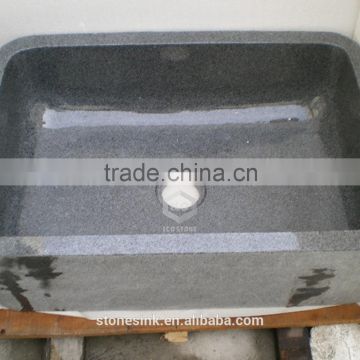 Excellent design granite G654 special stone sink