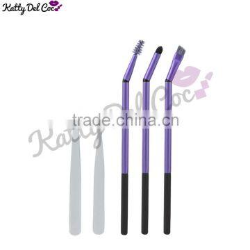 Real makeup brushes free samples purple color