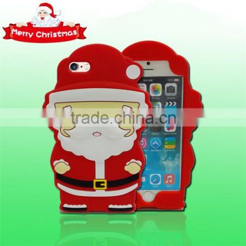 Christmas silicone phone case for huawei,Protective silicone phone case for huawei,Red silicone cover phone case for huawei