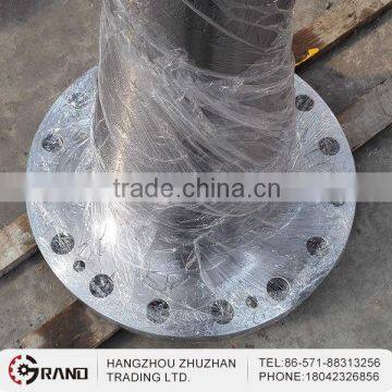 Good quality C45 steel forging customized industrial trunnion shaft