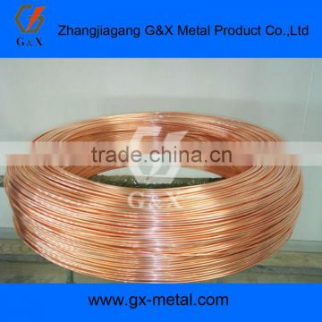 single wall, ASTM, refrigerator parts, copper coated steel pipe