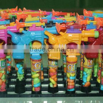 Whistle gun toy candy