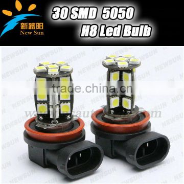 On Sales! 5050 30smd H8 Auto Led Signal Reverse Turning Lights Led Reverse Lights