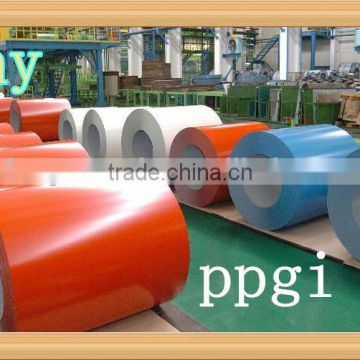 color coated steel coil for roofing /PPGI /PPGL color coated galvanized steel sheet in coil base building material &lowest price