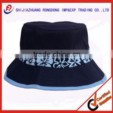 100% cotton twill custom hat with printing on middle belt peak border