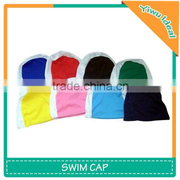 Promotional Adult Fabric Polyester Cheap Swim Cap