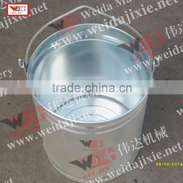 Professional zinc iron bucket Zinc Bucket in sale for latex liquid in Zhanjiang