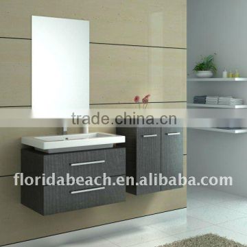 Modern Solid Wooden Bathroom Cabinet