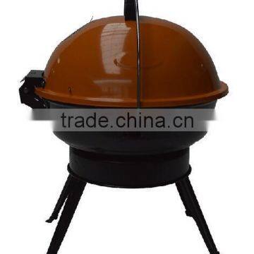 Mini portable BBQ grills with foldable legs