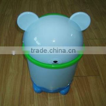 high quality new design lovely children used plastic dustbin injection mould