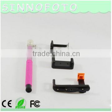 accessories Durable metal shaft monopod tripod SINNOFOTO best selling selfie stick extendable bluetooth monopod