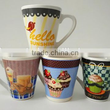Customized dog chinaware cup for lover