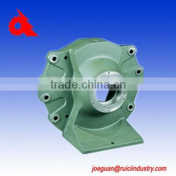 Spray painted sand casting pump body