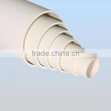 Plastic collapsible heat resistant PVC Pipes