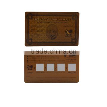 Color Member Card with Signature Panel like Credit Card