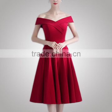 Alibaba Online Customize Female Formal Style Wedding Anniversary Dress China Supplier
