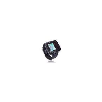 Popular waterproof Black / Silver / Rose Gold wrist watch phone with MTK 6253 CPU