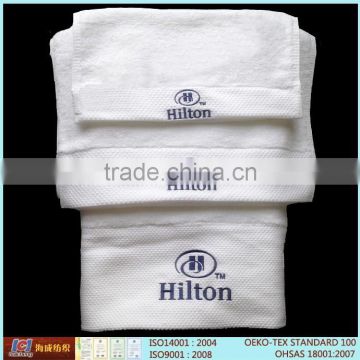 Luxury 5 Star Hotel Bath Towel 100% Cotton With Customized Logo