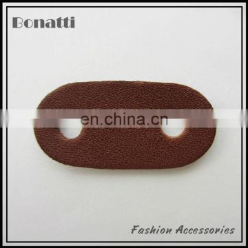 high quality real leather button