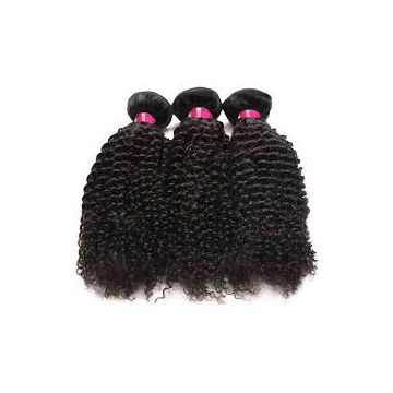 Tangle free Mixed Color Full Head  10inch Natural Real  - 20inch Brazilian Curly Human Hair