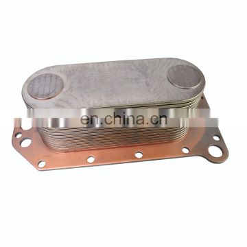 Aftermarket Parts dongfeng diesel engine parts 6L ISLE QSL9.3 oil cooler core 3966365
