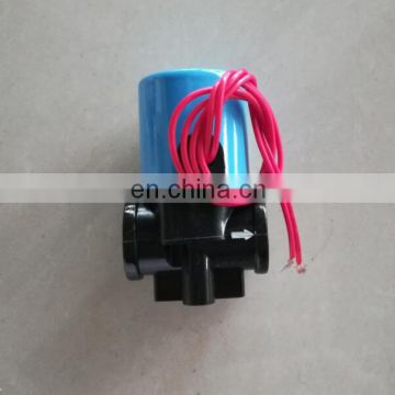 GOGO high quality 2 way Plastic water dispenser mini solenoid valve 1/8" BSP 12V DC normal close for water purifier RO machine