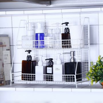 Multi-Functional Kitchen Shelf Desktop Storage Shelf Skin Care Products Storage Basket