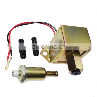 Free Shipping!Universal 12V Electric Fuel Pump IN-LINE Fuel filter Petrol Diesel 40104 40106