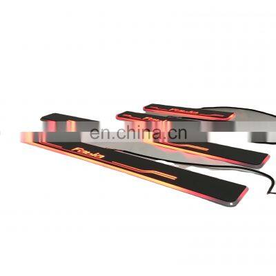 Led Door Sill Plate Strip Welcome Light Pathway Accessories for skoda fabia dynamic sequential style