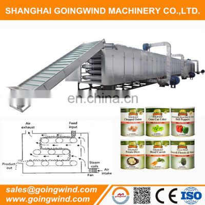 Automatic dried vegetable processing machine auto dehydrated vegetables making machines cheap price for sale