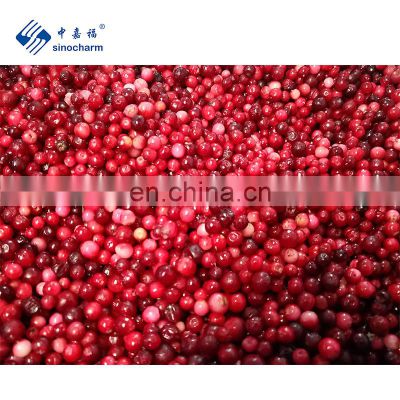 Sinocharm 2021 IQF Frozen Lingonberry with BRC A Approved