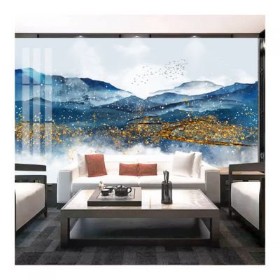 Customized 3D Mural Design Scenery Wall Mural Decor Wallpaper 3D For Home Decorations Dropshipping