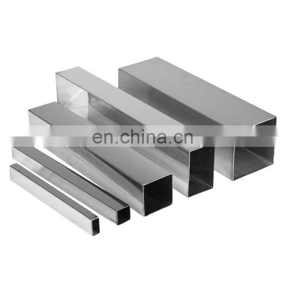High quality 4 x 4 inch galvanized square steel tube stainless steel square tube price