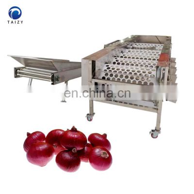 Commercial Fruit Size Sorting Machine Apple Onion Grading Machine