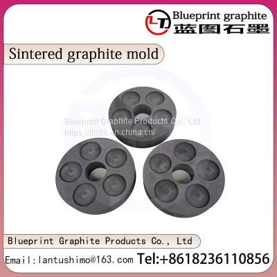 Graphite sintering mold for electronic components