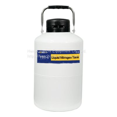 6L aluminum can bull semen yds-6 low temperature liquid nitrogen dewar container price