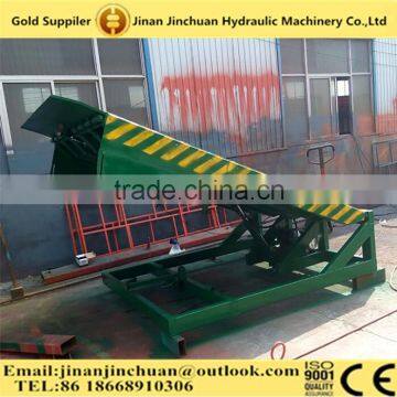 10t fixed hydraulic car yard ramps lift for truck