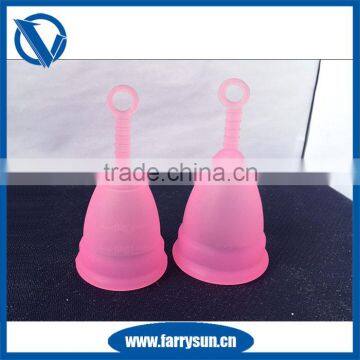 100% Soft Medical Grade Silicone Menstrual Cups Reusable Lady Menstruation Cups