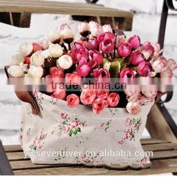 Hot recommended 15 head mini rose 6 color choose rose buds stars bract simulation flower Silk flowers artificial flowers