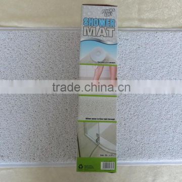 Eco-friendly PVC Bath Mat Anti-slip Shower Rug