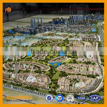 1:1800 Dubai World Central Airport master plan model