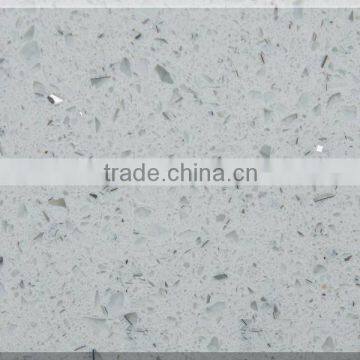 China Pure Color Series wholesale sparkle quarz floor tiles