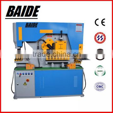 Multi-function ironworker for plate press brake and angle bending