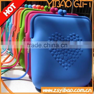 Fashion silicone handbag for shopping and promotiom