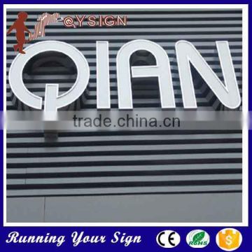 high quality stainless steel and acrylic led channel letters for shop