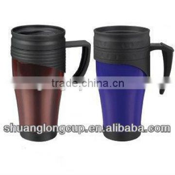 plastic insulated beer mugs fancy plastic mug cup with handle