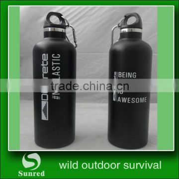 600ML BPA Free FDA stainless steel water bottle double wall vacuum